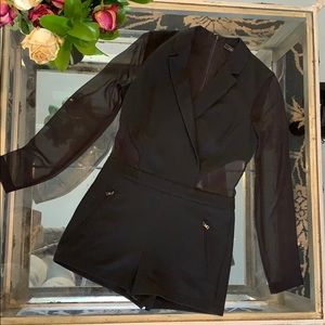 BCBG Max Azria black Turner Romper